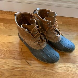 Mens LL Bean Bean Boots Size 10